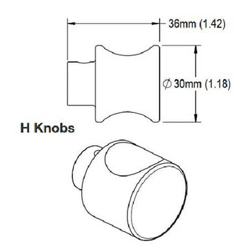 Hoppe H Knob 3643378